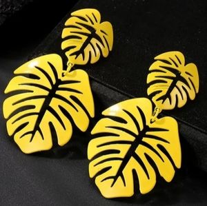 🌼Yellow🌼Leaf🌼Earrings🌼